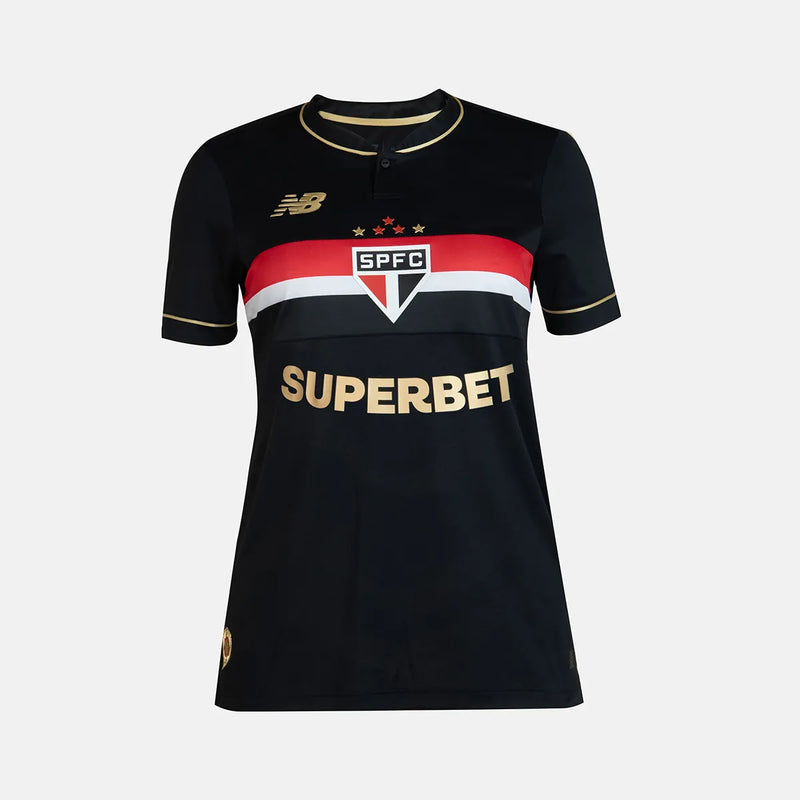 Camisa Jogador Comemorativa SP 2025 Feminina