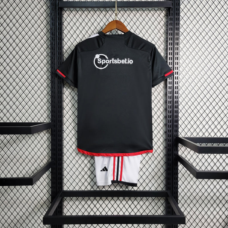 Conjunto Infantil Adidas São Paulo III 2023/24