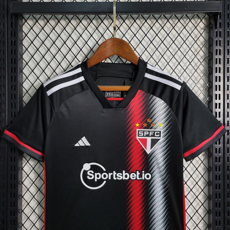 Conjunto Infantil Adidas São Paulo III 2023/24