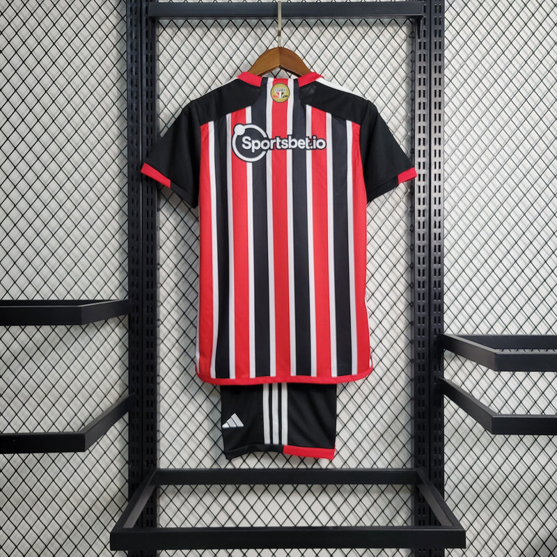 Conjunto Infantil Adidas São Paulo II 2023/24