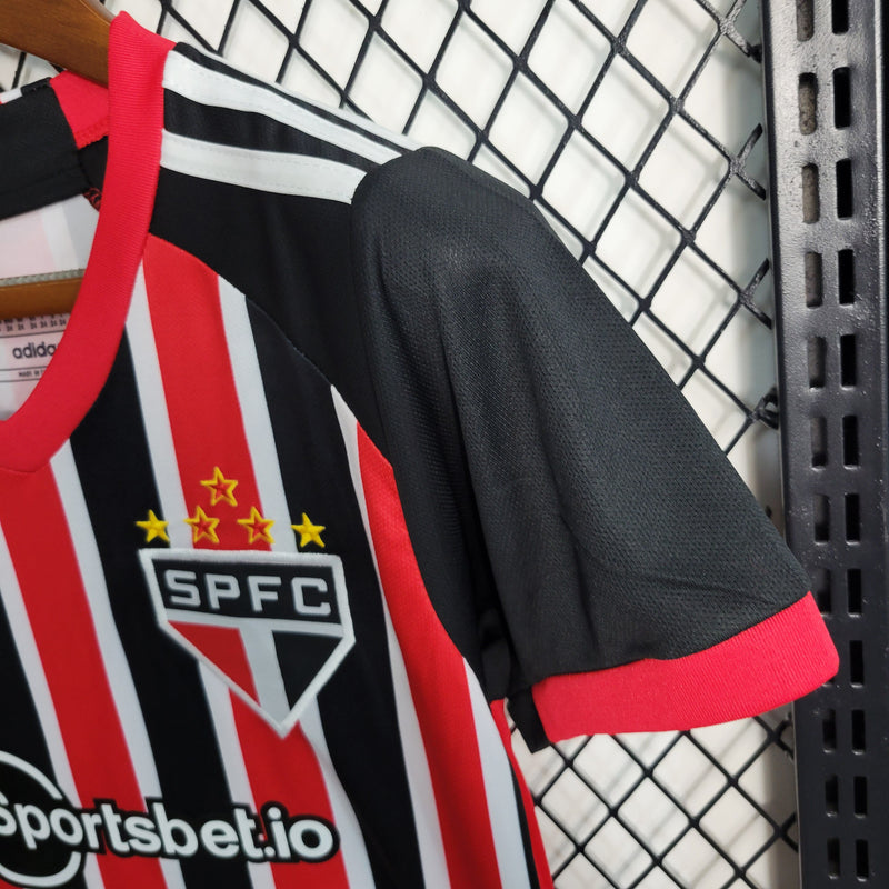 Conjunto Infantil Adidas São Paulo II 2023/24
