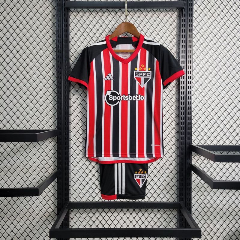 Conjunto Infantil Adidas São Paulo II 2023/24